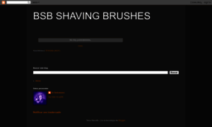 Bsbshavingbrushes.com thumbnail