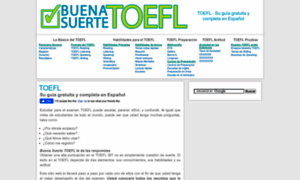 Buenasuertetoefl.com thumbnail