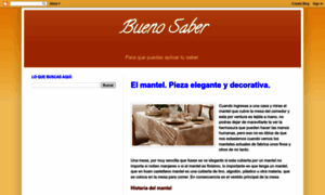 Buenosaber.blogspot.mx thumbnail
