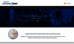 Bufeteantoniofont.com thumbnail