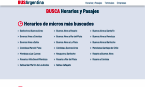 Busargentina.com thumbnail