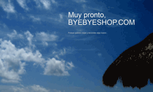 Byebyeshop.com thumbnail