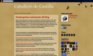 Caballerodecastilla.blogspot.com thumbnail