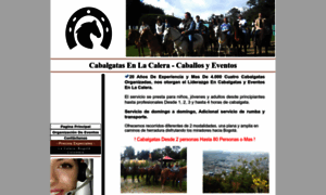 Caballosycabalgatasenlacalera.com thumbnail