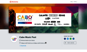 Cabomusicfest.boletia.com thumbnail