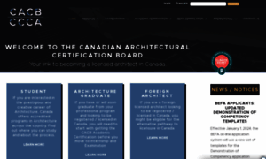 Cacb-ccca.ca thumbnail