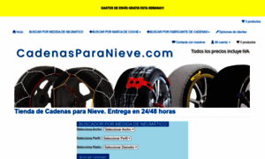 Cadenasparanieve.com thumbnail
