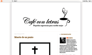 Cafeconletras2.blogspot.fr thumbnail