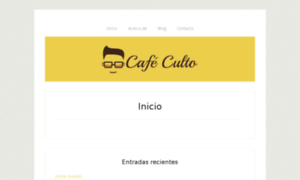 Cafeculto.com thumbnail