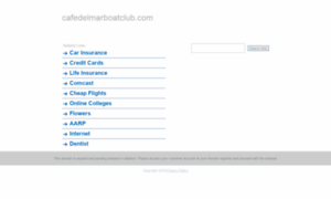 Cafedelmarboatclub.com thumbnail