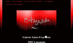 Cafedesartistes.ch thumbnail