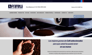 Cafefratelli.com.pe thumbnail