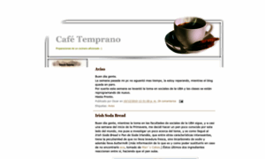 Cafetemprano.blogspot.com thumbnail