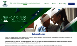 Cajaforensechaco.org.ar thumbnail