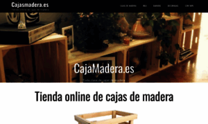 Cajamadera.es thumbnail