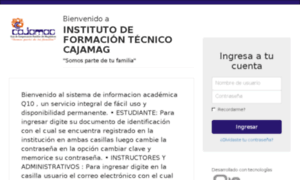 Cajamag.q10academico.com thumbnail