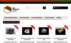 Cajaspersonalizadas.es thumbnail