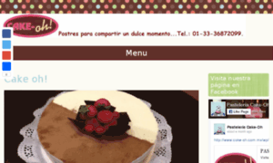 Cake-oh.com.mx thumbnail