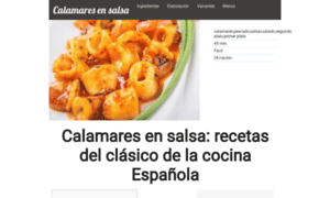 Calamaresensalsa.com thumbnail