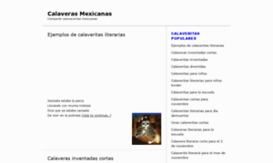 Calaverasmexicanas.com.mx thumbnail