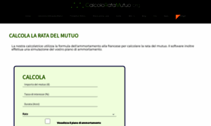 Calcoloratamutuo.org thumbnail