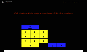 Calculadoraalicia.mx thumbnail