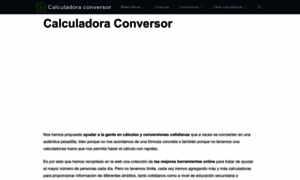Calculadoraconversor.com thumbnail