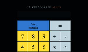 Calculadoradealicia.net thumbnail