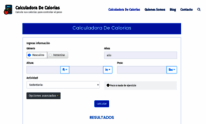 Calculadoradecalorias.org thumbnail
