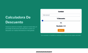 Calculadoradedescuentos.com thumbnail