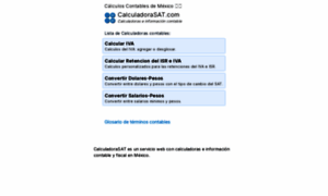 Calculadorasat.com thumbnail