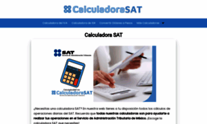 Calculadorasat.mx thumbnail