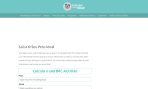 Calculapesoideal.com.br thumbnail