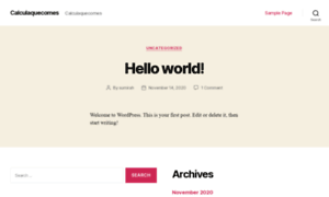 Calculaquecomes.com thumbnail