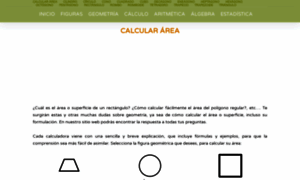 Calcularareas.com thumbnail