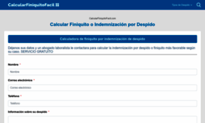 Calcularfiniquitofacil.com thumbnail