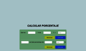 Calcularporcentaje.ar thumbnail