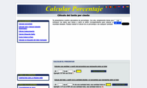 Calcularporcentaje.es thumbnail