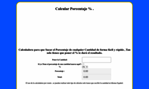 Calcularporcentaje.onlinegratis.tv thumbnail