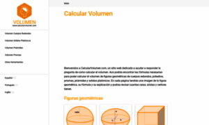 Calcularvolumen.com thumbnail