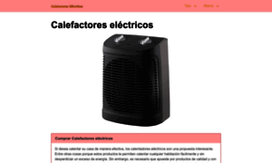 Calefactoreselectricos.com.es thumbnail