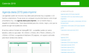 Calenda2019.com thumbnail