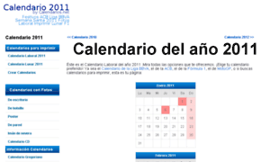 Calendario2011.com thumbnail