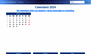 Calendarioargentina.com thumbnail