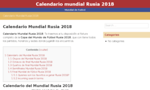 Calendariomundialrusia2018.com thumbnail