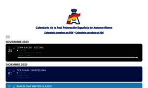 Calendarios.rfeda.es thumbnail