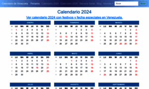 Calendariovenezuela.com thumbnail