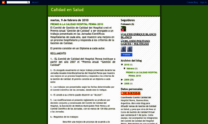 Calidadysalud.blogspot.com.es thumbnail