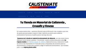 Calisteniate.com thumbnail