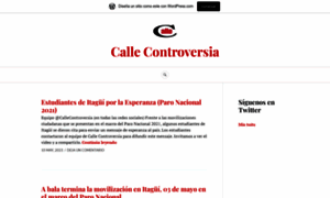 Callecontroversia.wordpress.com thumbnail
